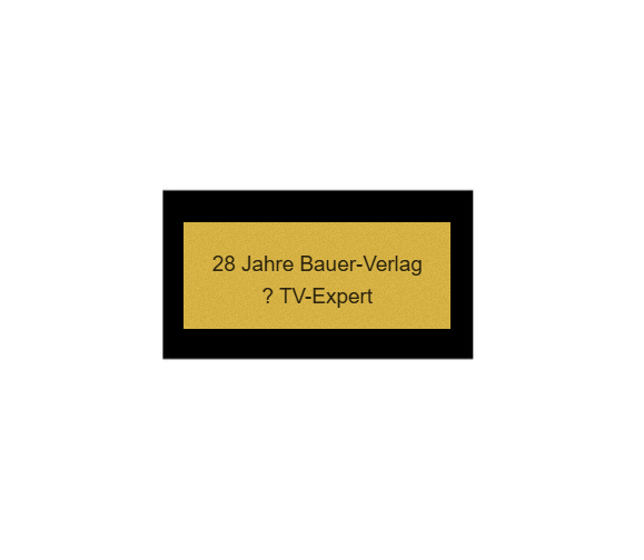 Hollywood Classic Award in Gold - Gold / 16 cm