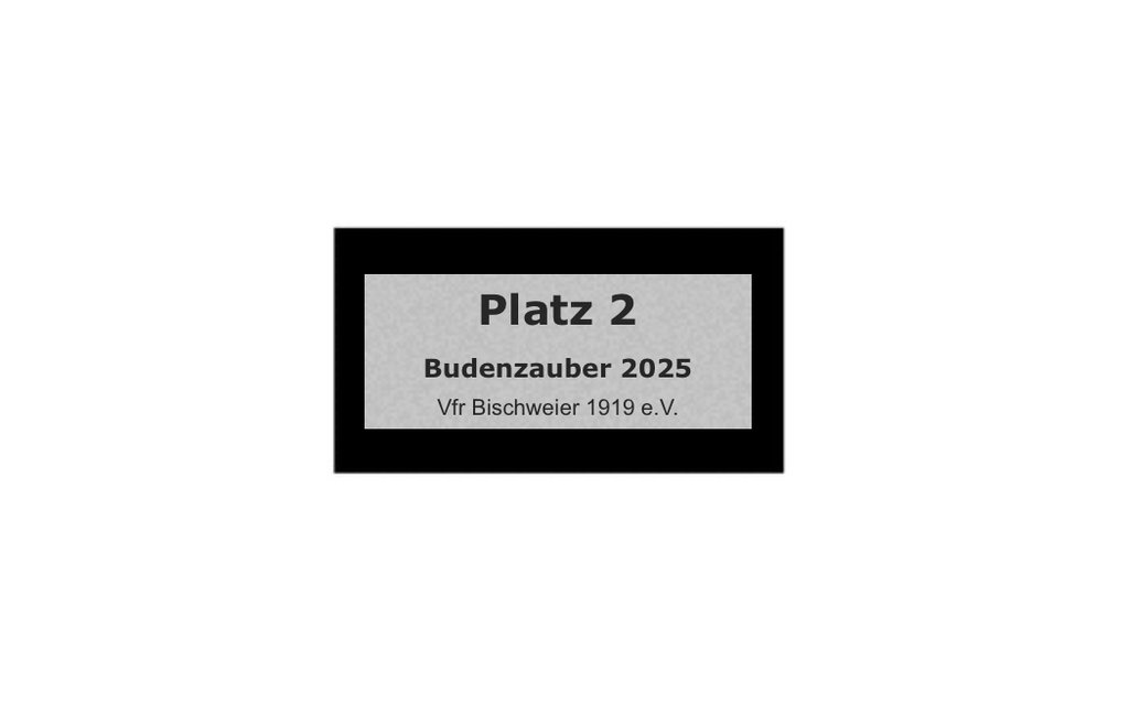 Fußballfigur A450 - Silber Schwarz / 14 cm