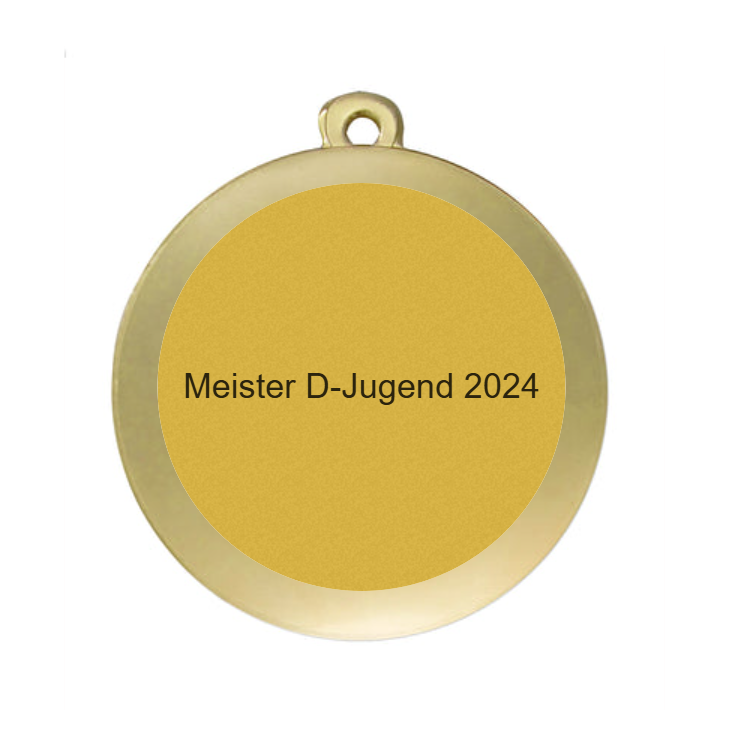 Medaille Fußball BS.ME75 50 mm - Gold / 50 mm