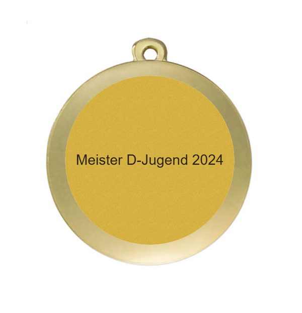Medaille Fußball BS.ME75 50 mm - Gold / 50 mm