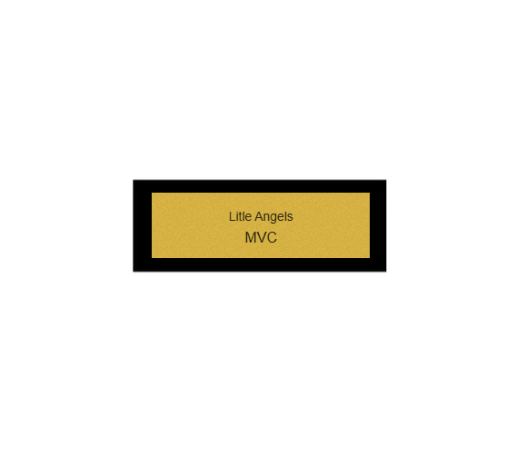 Mini Pokal Stern 190-G - Gold / 10 cm