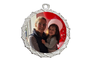 Medaille BS.ME96  Ø 70mm - Silber / 70 mm