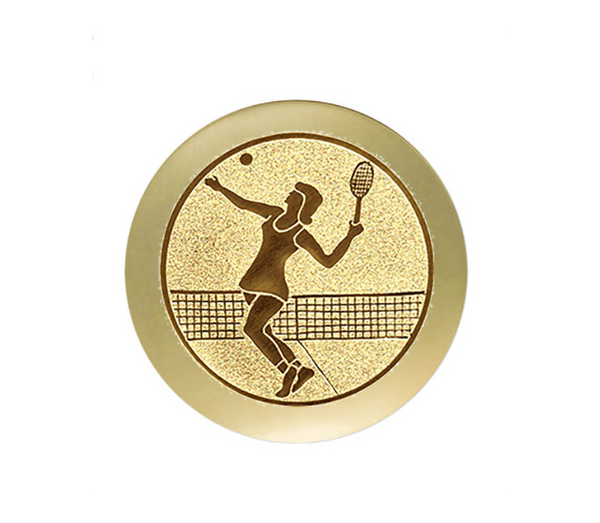 Glastrophäe 136-2 Schild & Emblem - Bunt / 18 cm