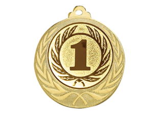 Medaille 095C Ø 70 mm - Gold / 70 mm