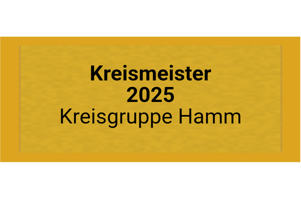 Gravurschild Gold selbstklebend - Gold / 60 x 25 mm