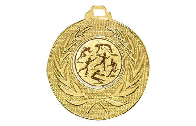 Medaille 098L Ø 50 mm - Gold / 50 mm