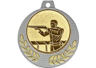 Medaille 007 Ø 70 mm - 70 mm / Gold
