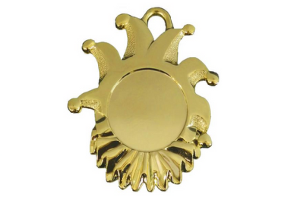 Karnevals Medaille ZM00165 - Gold / 60x50mm