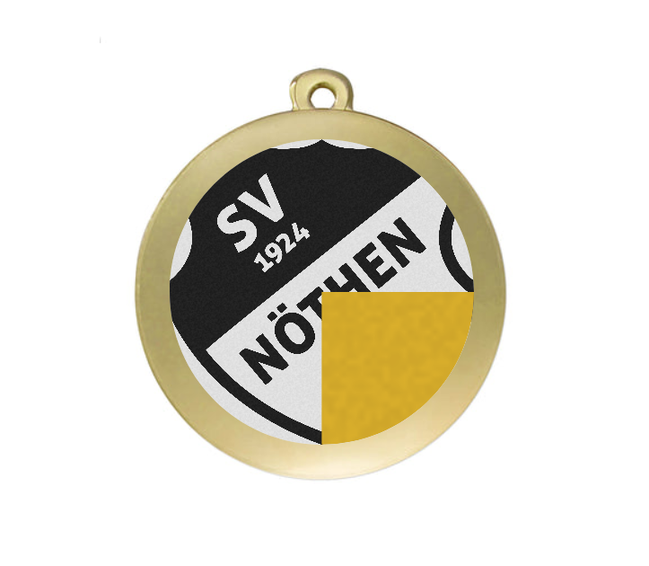 Medaille Fußball Herren BS.ME110 Ø 45 mm - Gold / 45 mm