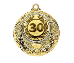 Medaille 028L Ø 40 mm - Gold / 50 mm