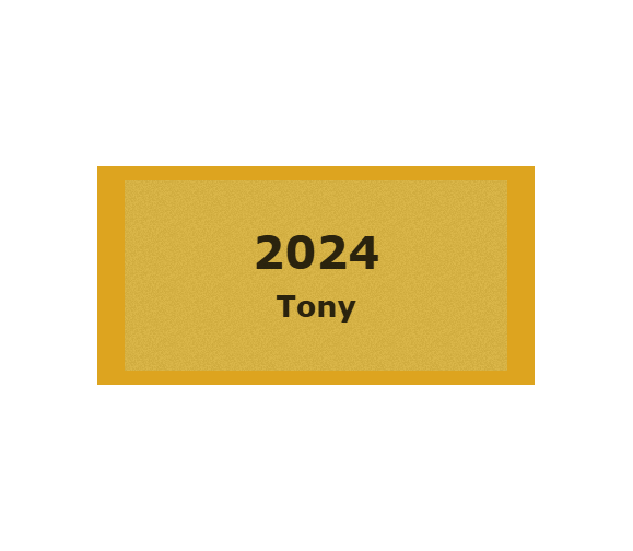 Gravurschild Gold selbstklebend - Gold / 50 x 25 mm