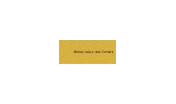 Fussballpokal 87-0 - Gold Schwarz / 55 cm