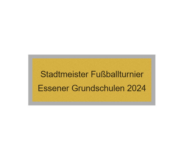 Fußball Pokal 0951 - 24 cm / Gold/Blau