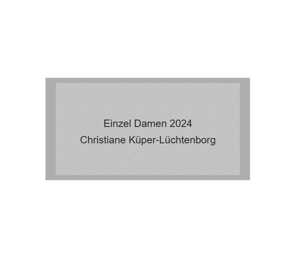 Gravurschild Silber selbstklebend - Silber / 60 x 30 mm