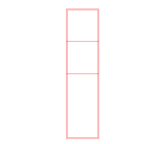 Crystal Ice Cubix 79059 - Transparent/matt / 6cm x 6cm x 24cm / Laser-Gravur