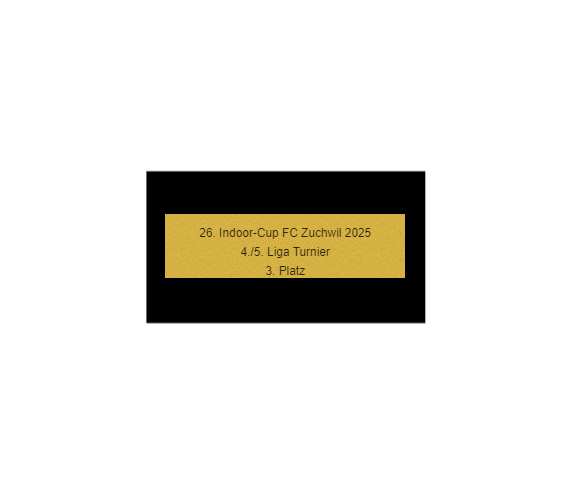 Fußball Pokal 7243/SOC2 - 30 cm / Gold Bunt