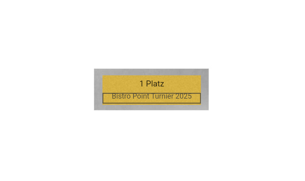 Dart Pokal FG4121 - 19.5 cm / Silber Mehrfarbig