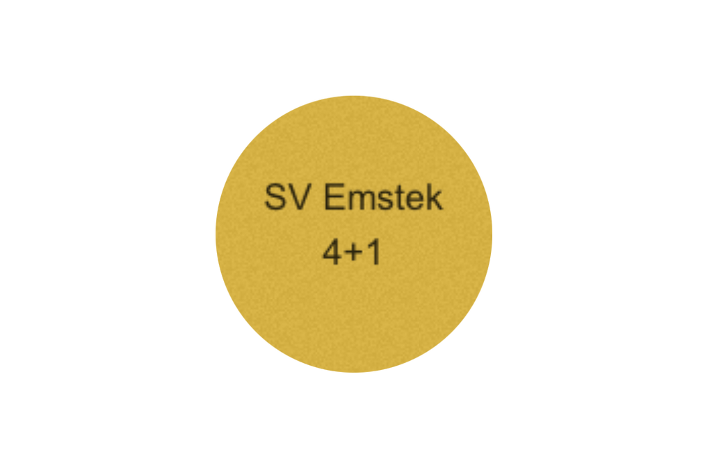 Medaille Fußball D4A - Ø 50mm - Gold / 50 mm