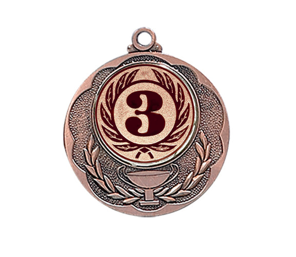 Medaille 028L Ø 40 mm - Bronze / 50 mm