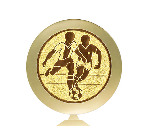 Pokal Serie 143 - 34 cm / Gold Silber