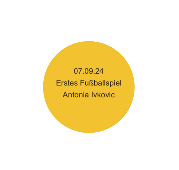 Frauen Fußball NZ18D  Ø 50 mm - Gold / 50 mm