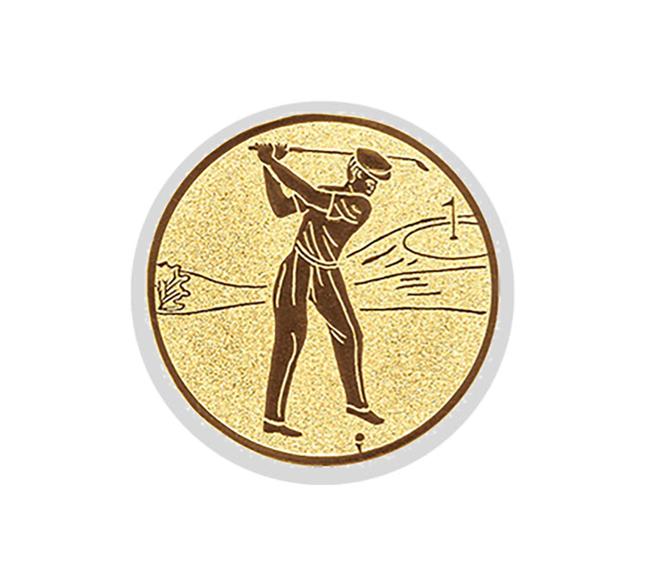 Glas Pokal 8805 blau Schild & Emblem - Silber Blau / 18 cm