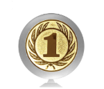 Pokal Serie 182 - 30 cm / Silber Gold