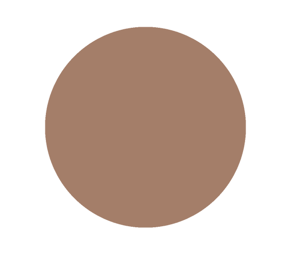 Gravurronde Bronze selbstklebend - Bronze / 50 mm