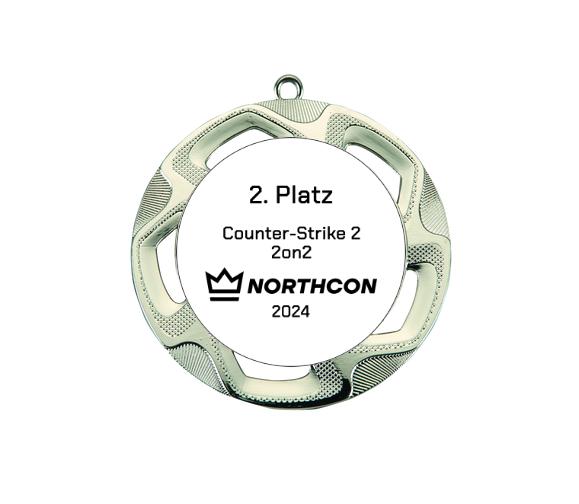 Medaille ME.054 Ø 70 mm - Silber / 70 mm