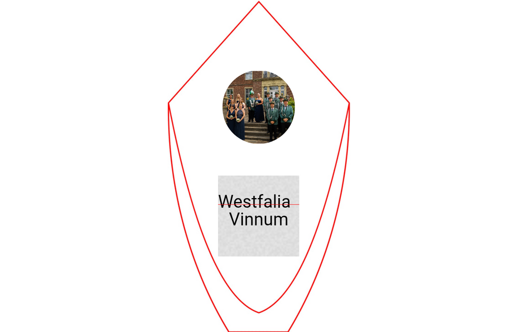 Glas Pokal GL.047-L - Blau/Transparent / 20.5 cm / Laser-Gravur