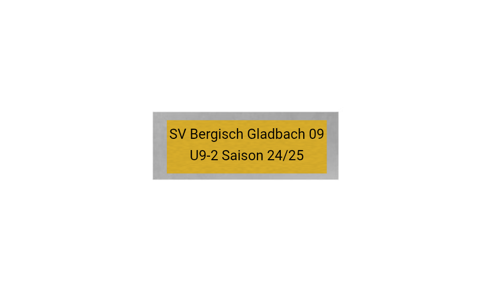 Fußball Pokal 044 - Silber - Gold / 10cm / Montage