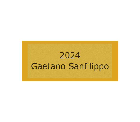 Gravurschild Gold selbstklebend - Gold / 60 x 25 mm