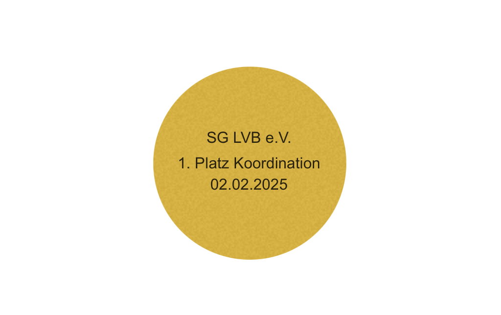 Handball Medaille DI5000.ZC - 50 mm / Gold