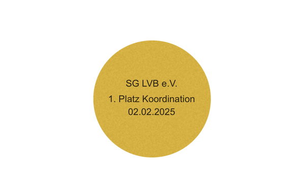 Handball Medaille DI5000.ZC - 50 mm / Gold