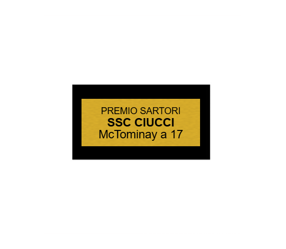 Hollywood Classic Award in Gold - Gold / 16 cm