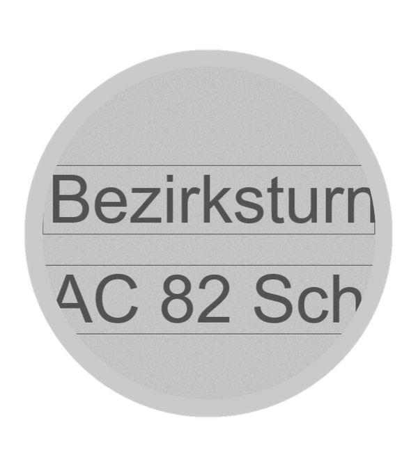 Gravurronde Silber selbstklebend - Silber / 50 mm