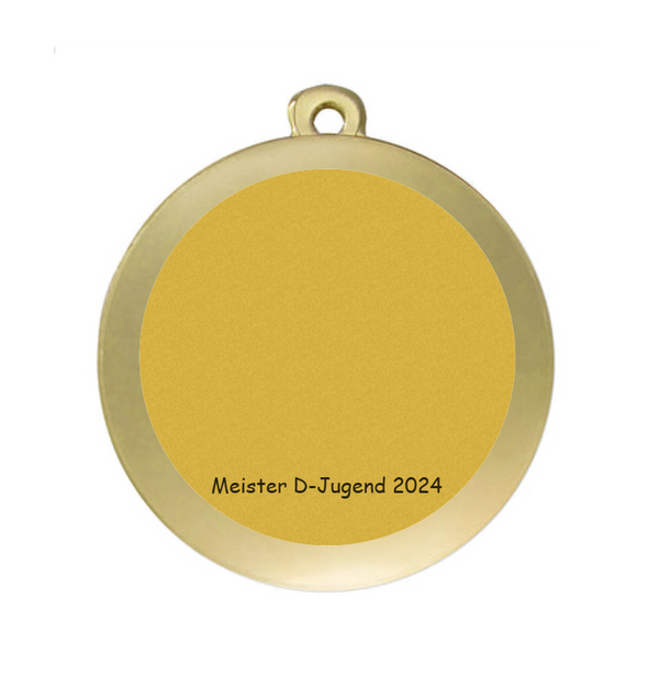 Medaille Fußball BS.ME75 50 mm - Gold / 50 mm