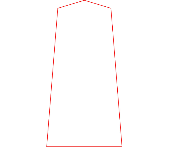 Jade Trophäe Tower 6551 - Glas Transparent / 26.5 cm / Laser-Gravur