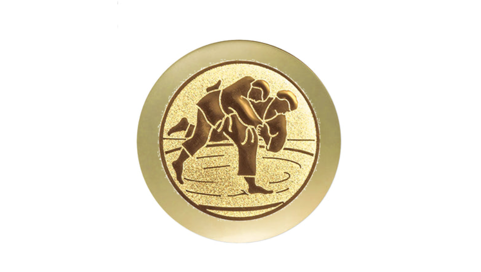 Pokal Kampfsport ST.024 - Gold Schwarz / 17 cm