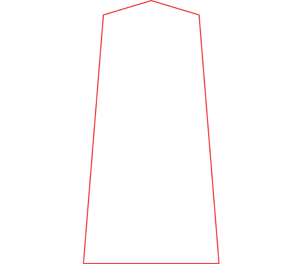 Jade Trophäe Tower 6551 - Glas Transparent / 18 cm / Laser-Gravur