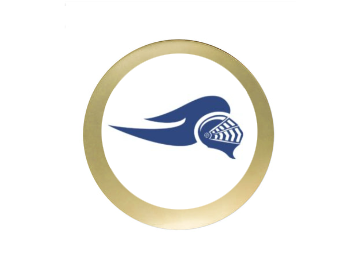 Ehrentafel G55 - Blau / Gold / 225x175 mm