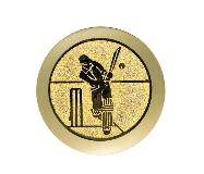 Glastrophäe 136-2 Schild & Emblem - Bunt / 20 cm