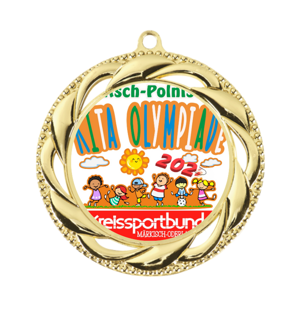 Medaille D93 Ø 70mm - Gold / 70 mm