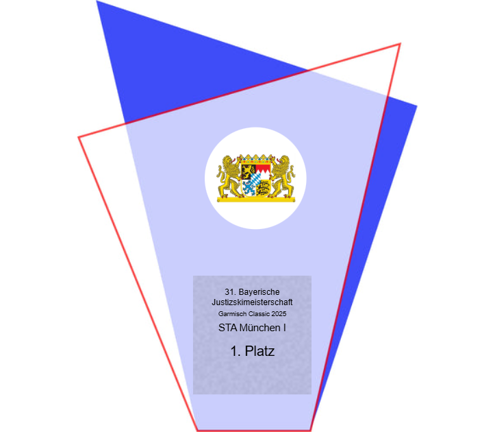 Glas Pokal Blau GL.051-L oder Rot GL.052-L - Blau / 21.5 cm / Laser-Gravur