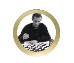 Glastrophäe 136-2 Schild & Emblem - Bunt / 13 cm