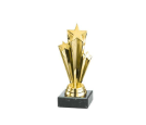 Mini Pokal Sternschnuppen 134-G - Gold / 11 cm