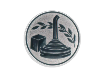 Glas Pokal 3526 Schild & Emblem - Transparent / 19 cm