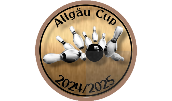 Aluminium-Emblem - 50 mm / Bronze/Alu