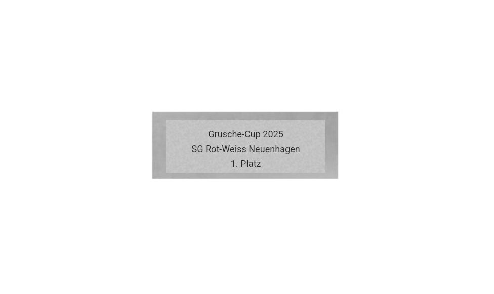 Fußball Pokal FG401 - Silber Mehrfarbig / 30 cm