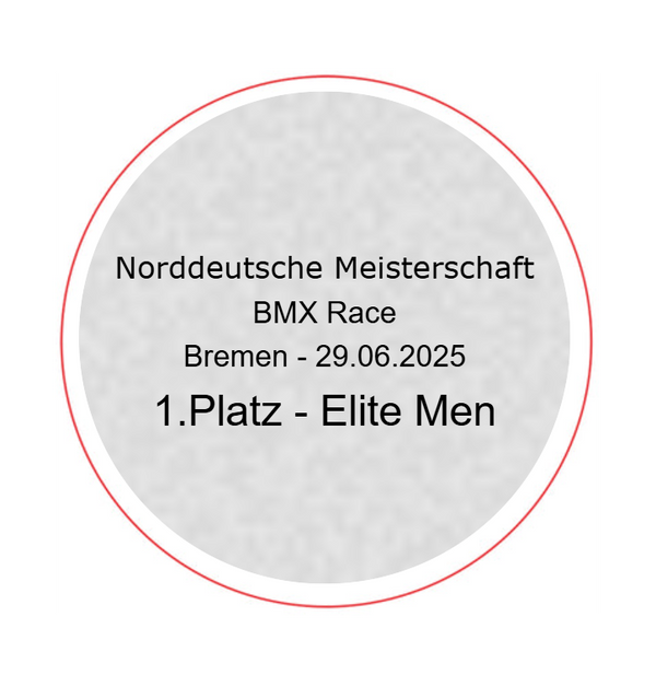 Glasmedaille GM7010 Ø 70 mm - Klar / 70 mm / Lasergravur